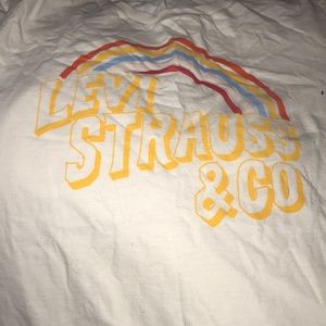 Levi Strauss &co white t-shirt